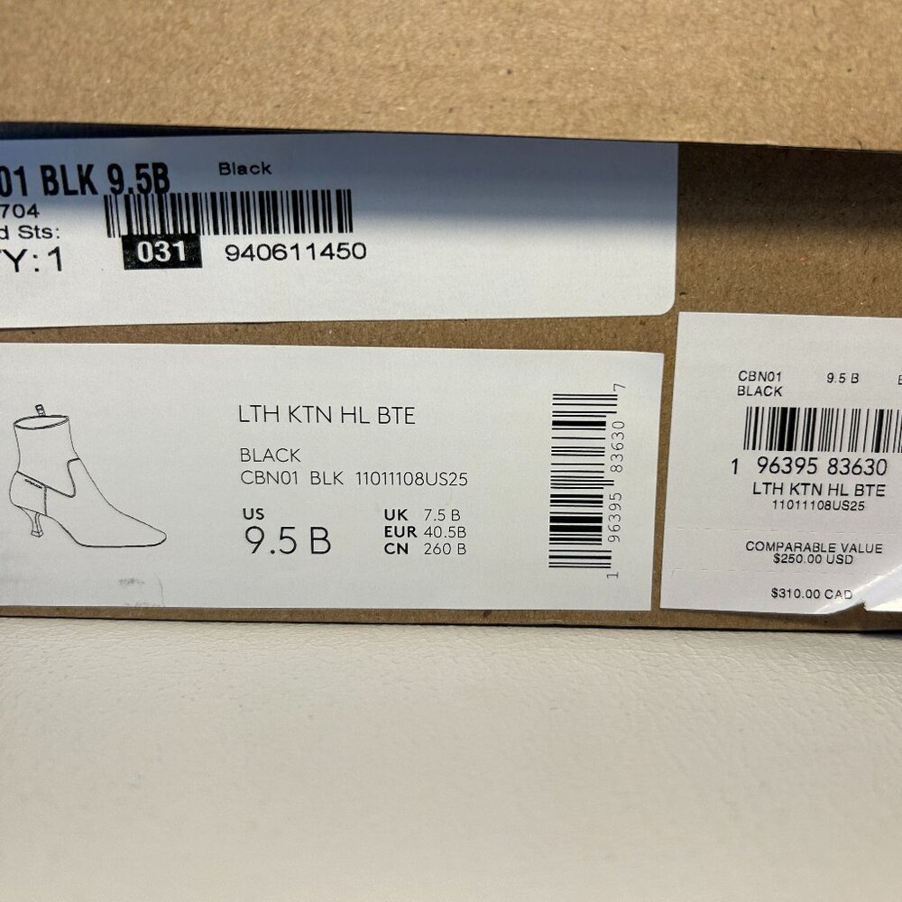 Coach Women's Leather Kitten Heel Bootie - Picture 15 of 15